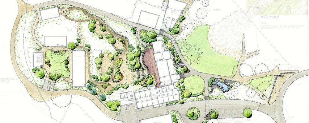concept design of park with features